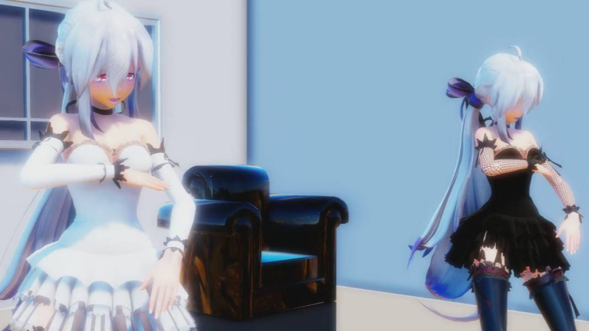 【4K - Ray-MMD】アンハッピーリフレイン (Haku Yowane)